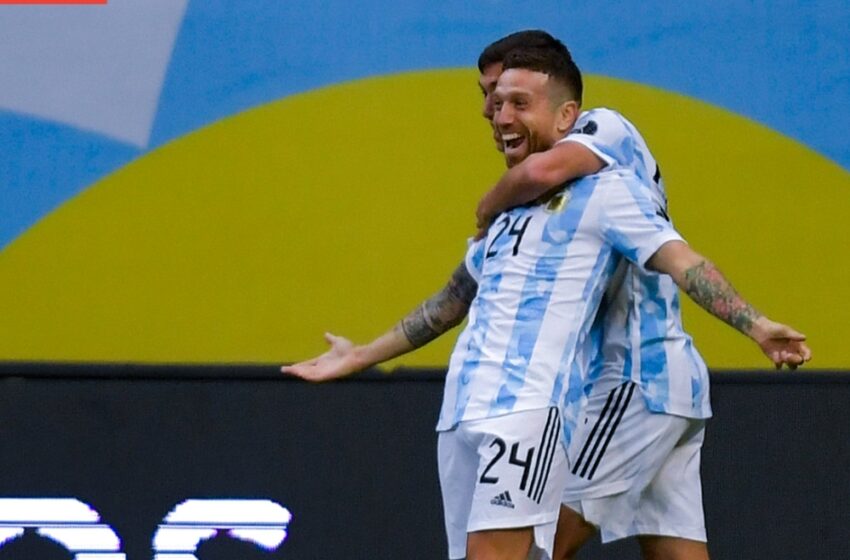  Argentina, con un golazo de “Papu” Gómez, madrugó a Paraguay y quedó líder rumbo a Cuartos