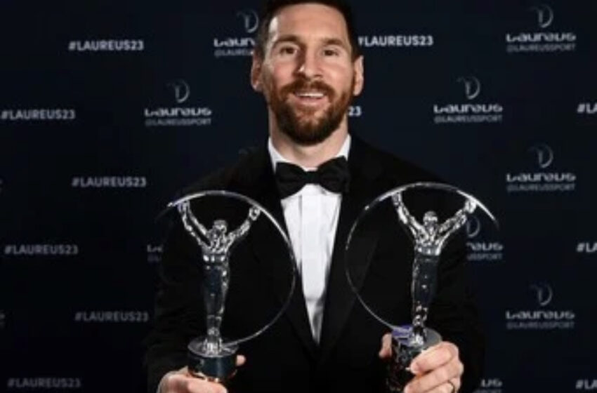  Lionel Messi y la Scaloneta, los mejores del año en los Premios Laureus